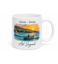 Gerze Karadeniz Sahili Sinop Hatırası Kupa Bardak Hediye