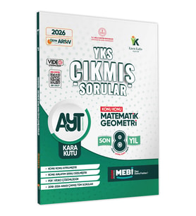 2026 YKS-AYT Matematik-Geometri ÖSYM Çıkmış Soru Bankası Konu Konu Son 8 Yıl Video Çözümlü