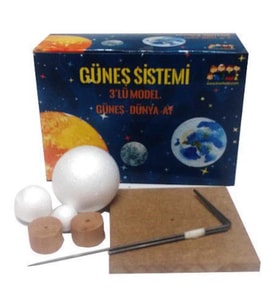 Güneş Dünya Ay Maketi Deney Seti Eğitim Seti