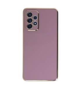 Samsung Galaxy A52 Kılıf Volet Silikon - Mor