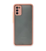 Samsung Galaxy A02s Kılıf Montreal Silikon Kapak - Pembe