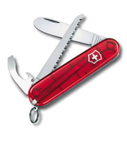 Victorinox VT 0.2373.T İsviçre Çakısı İlk Çakım Şeffaf Çakı (Kırmızı)