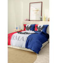 Nevresim Takımı Çift Kişilik Pamuklu Saten Kumaş 6 Parça 3D Dijital Baskı Duvet Cover Set Model No:4