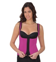 Amora Secret Pembe Mı 9173 Terletici Agraflı Göğsü Açık Atlet Korse