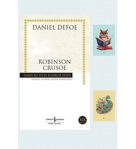 Robinson Crusoe - Hasan Ali Yücel Klasikleri - Daniel Defoe - İş Bankası - Not Defterli Seti