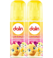 Dalin Bebek Kolonyası 150ML Çiçek Bahçesi (Menekşe-Yasemin-Limon Kokulu) (2 Li Set)