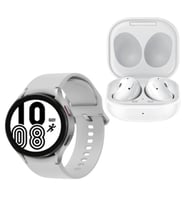 Watch4 44mm Akıllı Saat Buds Live Beyaz Bluetooth Kulaklık