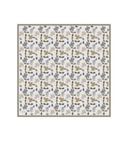 Belli % 100 Twill İpek Eşarp 4045DM 05