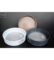 Paçi Granit 26 Cm Kelepçeli Kek Kalıbı 7*26 KAHVE