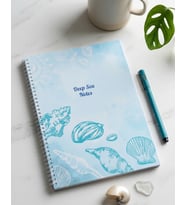 Kişiye Özel CoNotes Deep Sea Notes A4 Tasarım Defter