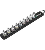 Wera 05003972001 Belt B 3 Hf Zyklop Bit Somun Seti, Tutma Fonksiyonlu, 3/8 Inç Tahrik, 9 Parça