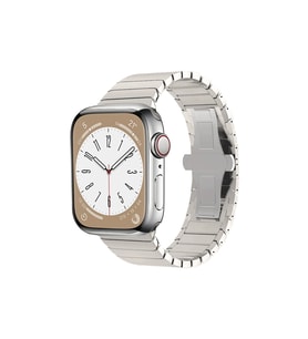 Apple Watch 38mm Kr413 Fine Steel Kordon (SAAT DEĞİLDİR) - Yıldız Işığı