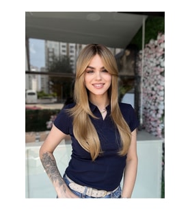 Siyah Platin Düz Vip Peruk Model