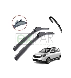 DACİA LODGY ÖN CAM SİLECEK SÜPÜRGESİ SİLECEĞİ TAKIMI 2012 - 2015 ARASI MODELLER İÇİN
