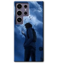 Galaxy S24 Ultra Kılıf HD Desen Baskılı Kılıf - Sonbahar Yalnızlığı