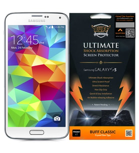 Buff Galaxy S5 ile Uyumlu Darbe Emici Ekran Koruyucu Film