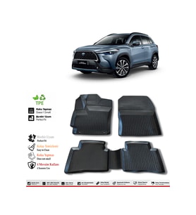 Toyota Corolla Cross 2026 Model 4D Havuzlu Paspas