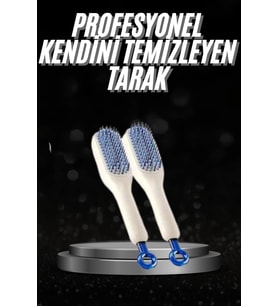 Kendi kendini Temizleyebilen Hijyenik Saç Fırçası Anti-Statik Teknolojisi