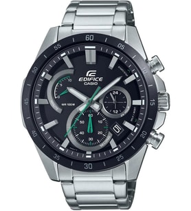 CASIO EDIFICE EFR-573DB-1AVUDF ÇELİK ERKEK KOL SAATİ (Siyah)