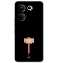 Tecno Camon 20 Pro 5G Kılıf HD Desen Baskılı Kılıf - Thor Çekiç