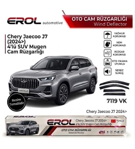 CHERY JAECOO J7 (2024>) 4'LÜ SUV MUGEN CAM RÜZGARLIĞI