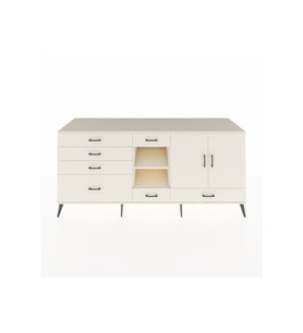 Kronos Konsol 4 Raflı 7 Çekmeceli 2 Kapaklı 220x59x99 Aytaşı-Aytaşı/Aytaşı