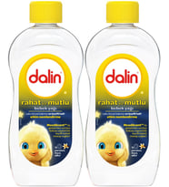 Dalin Bebek Yağı 300ML Rahat ve Mutlu Vanilya Kokulu Nemlendirici (2 Li Set)