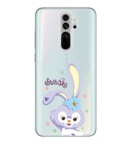 Xiaomi Redmi Note 8 PRO Uyumlu Sevimli Tavşan Tasarımlı Şeffaf Telefon Kılıfı