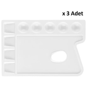 Bigpoint Sanatsal Godeli Palet 24 cm x 3 Adet