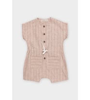 Keten Bayramlık Unisex Tulum 11322 (Kahverengi)