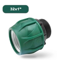POELSAN  KABLİN ERKEK ADAPTÖR 32x1"  SULAMA BORUSU BAĞLANTI MALZEMELERİ