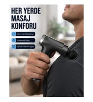 Mey İthalat® 3200R/Dak Güçlü Motorlu Masaj Cihazı Yeni Nesil