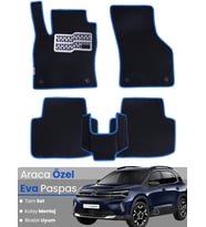 CİTROEN C5 AİRCROSS (2017-2023) Uyumlu EVA Paspas Tam Set–Araca Özel,Su Geçirmez,Kolay Montaj