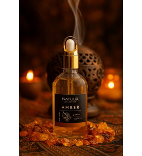 Amber Esans Uçucu Yağ Doğal Yoğun Koku Buhurdanlık Difüzör Parfüm Esansı 100 Ml
