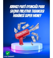 AA Pil ile Çalışan, Kolay Kullanımlı Kâğıt Fırlatıcı Oyuncak