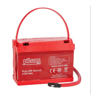 Pilsan 12 Volt 7 ah/ Amper Uzun Kablolu Performans Akü Ranger Tery Bery Fortune için uygun