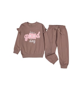 Celira Kahve 2 İp İkili Kız Çocuk Takım 2Y,3Y,4Y,5Y