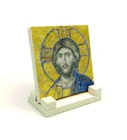 Ayasofya- Hz. İsa MozaiğiBaskılı Doğaltaş Masaüstlük