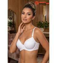 Le Jardin Premium Seri Kadın Toparlayıcı Desteksiz Dolgusuz Staplez Soft Mikro Kumaş Kutulu Sütyen