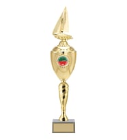 ODAK KUPA - Figürlü Kupalar - Yelken Figürlü Kupalar FG-081 C - 57 cm