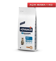 Advance Tavuklu Ve Pirinçli Yetişkin Kedi Maması 1 Kg AÇIK
