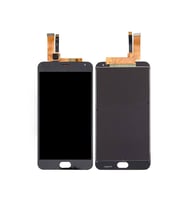 Meizu M2 Note Uyumlu Meizu Note 2 Lcd Ekran Çıtasız Siyah