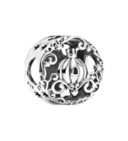 Nur Silver Cinderella Balkabağı Gümüş Charm NUR-BL00161