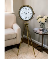 River World Ayaklı Saat Tripod Gold Aurora