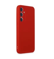 Samsung Galaxy A35 5G Kılıf First Silikon - Kırmızı