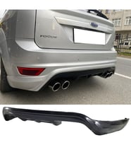 Ford Focus 2.5 Hb Arka Ek Difüzör Siyah Plasti 2008 2009 2010 2011 Arka-difizör-bodykit-ek-karlık