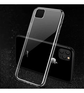 Apple iPhone 11 Pro Uyumlu Kılıf Zore Süper Silikon Kapak (Renksiz)
