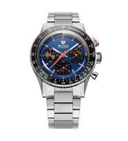 Nivada Grenchen Chronoking Meca Quartz Racing Blue 87050Q20 Kol Saati