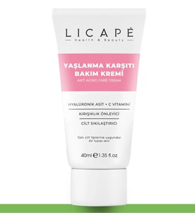 Licape Yaşlanma Karşıtı Bakım Kremi 40ml