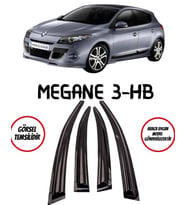 Renault Megane 3 HB Cam Rüzgarlığı 2010-2016 Arası 4 Lü